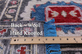 Grey Turkish Oushak Handmade Wool Rug - 8' 4" X 16' 1" - Golden Nile