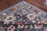 Grey Turkish Oushak Handmade Wool Rug - 8' 4" X 16' 1" - Golden Nile