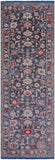 Grey Turkish Oushak Hand Knotted Wool Runner Rug - 4' 3" X 11' 11" - Golden Nile