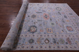Turkish Oushak Hand Knotted Wool Rug - 9' 5" X 18' 2" - Golden Nile