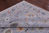 Turkish Oushak Hand Knotted Wool Rug - 9' 5" X 18' 2" - Golden Nile