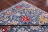 Turkish Oushak Hand Knotted Wool Rug - 8' 0" X 10' 4" - Golden Nile