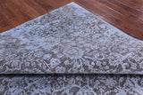 Contemporary Handmade Wool & Silk Rug - 8' 2" X 10' 2" - Golden Nile