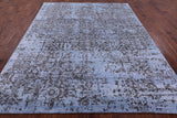 Contemporary Handmade Wool & Silk Rug - 8' 2" X 10' 2" - Golden Nile