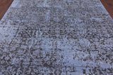 Contemporary Handmade Wool & Silk Rug - 8' 2" X 10' 2" - Golden Nile