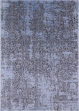Contemporary Hand Knotted Wool & Silk Rug - 8' 11" X 12' 3" - Golden Nile