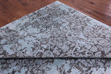Contemporary Hand Knotted Wool & Silk Rug - 9' 11" X 14' 3" - Golden Nile