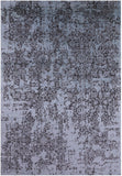 Contemporary Hand Knotted Wool & Silk Rug - 9' 11" X 14' 3" - Golden Nile