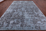 Contemporary Hand Knotted Wool & Silk Rug - 9' 11" X 14' 3" - Golden Nile