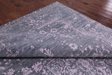 Grey Persian Fine Serapi Handmade Wool & Silk Rug - 10' 0" X 13' 11" - Golden Nile