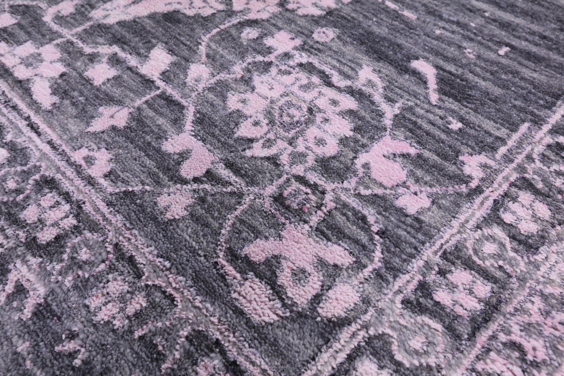 Grey Persian Fine Serapi Handmade Wool & Silk Rug - 10' 0" X 13' 11" - Golden Nile