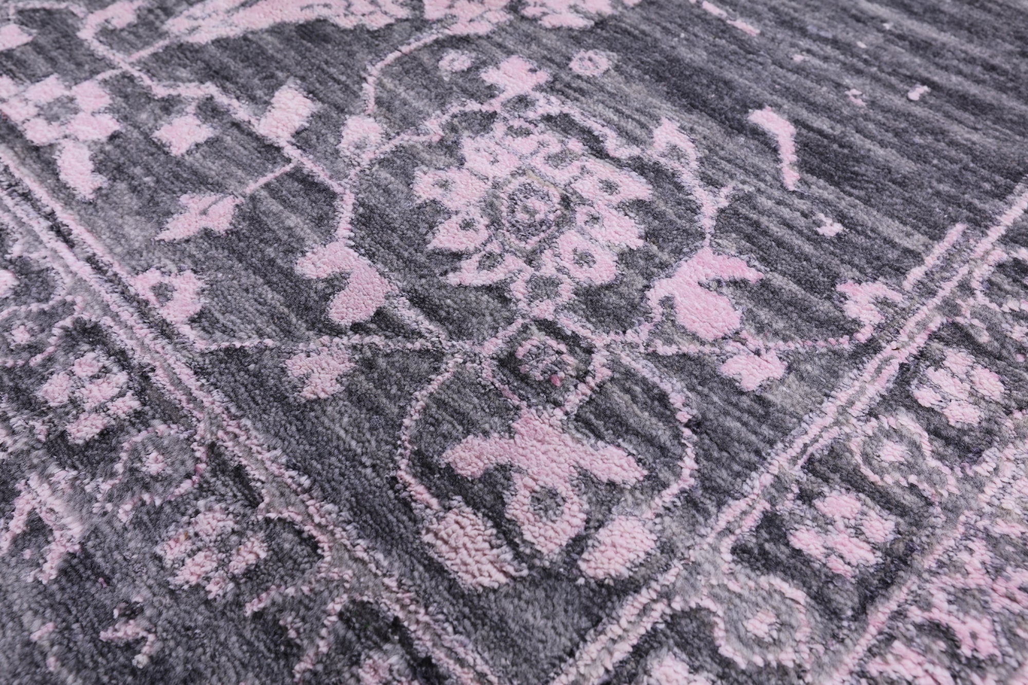 Grey Persian Fine Serapi Handmade Wool & Silk Rug - 10' 0" X 13' 11" - Golden Nile