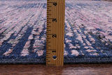 Contemporary Hand Knotted Wool & Silk Rug - 8' 11" X 12' 4" - Golden Nile