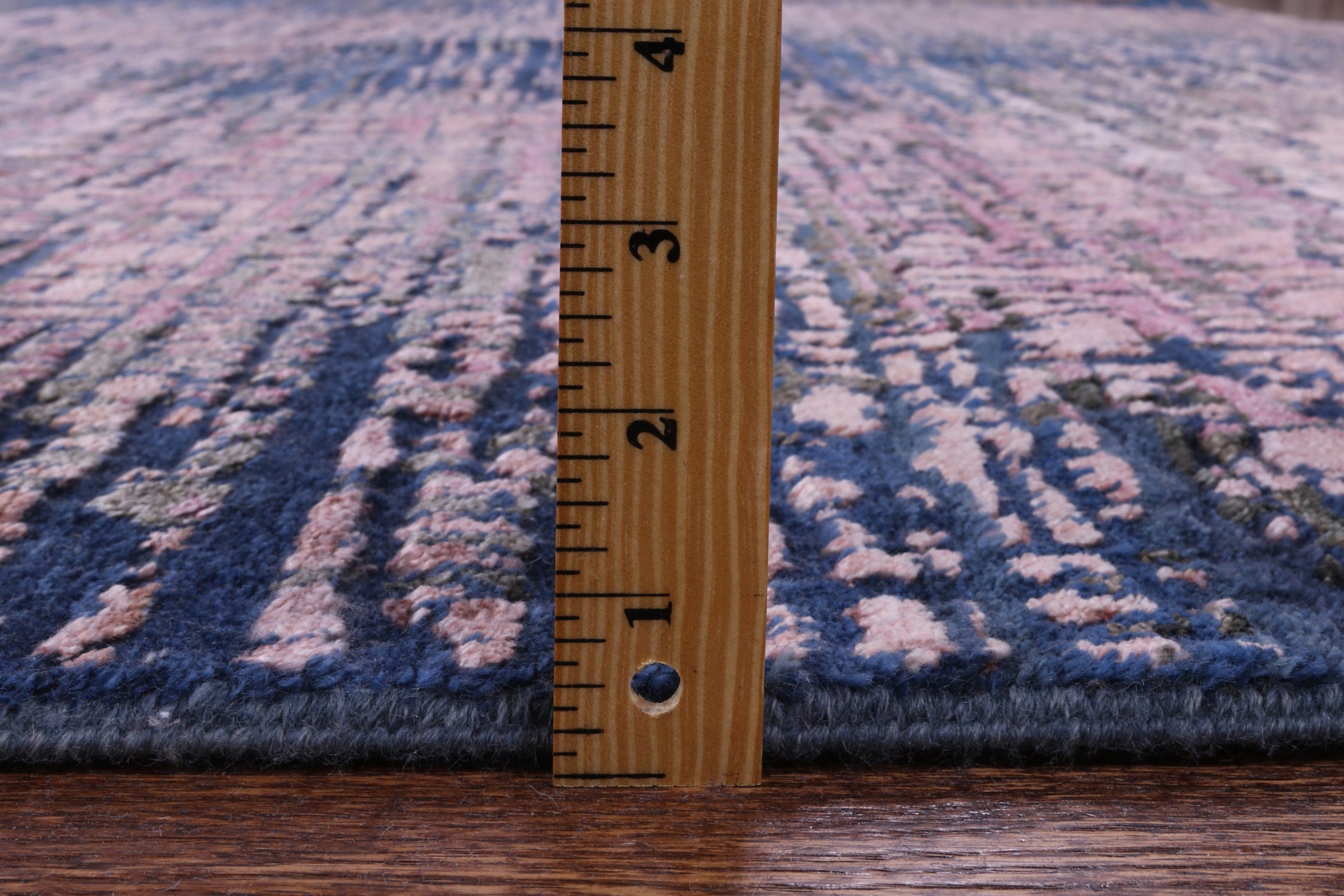 Contemporary Hand Knotted Wool & Silk Rug - 8' 11" X 12' 4" - Golden Nile