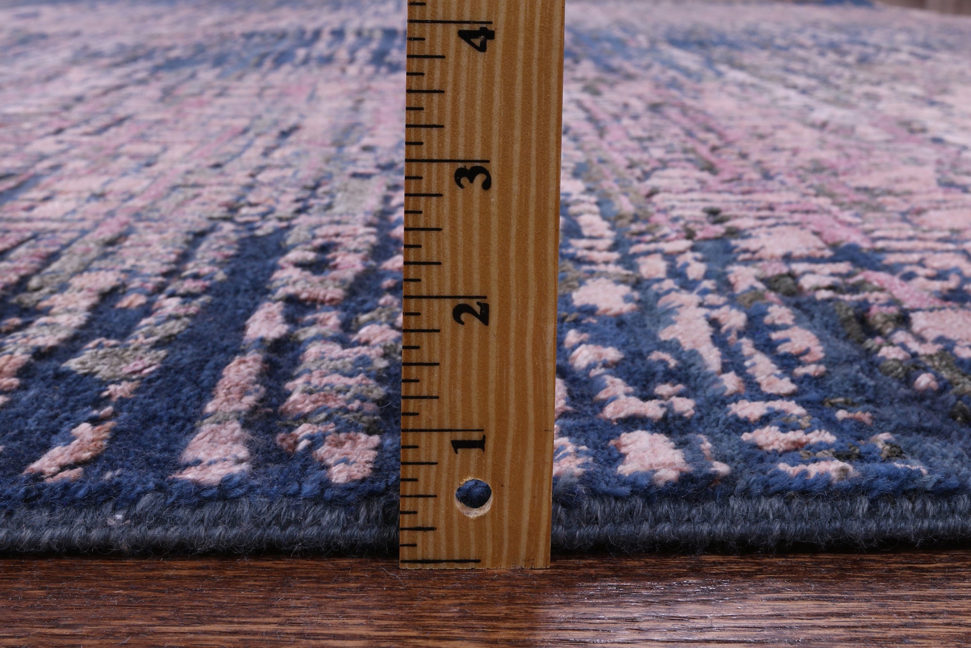 Contemporary Hand Knotted Wool & Silk Rug - 8' 11" X 12' 4" - Golden Nile