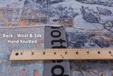 Persian Handmade Wool & Silk Rug - 8' 11" X 12' 0" - Golden Nile