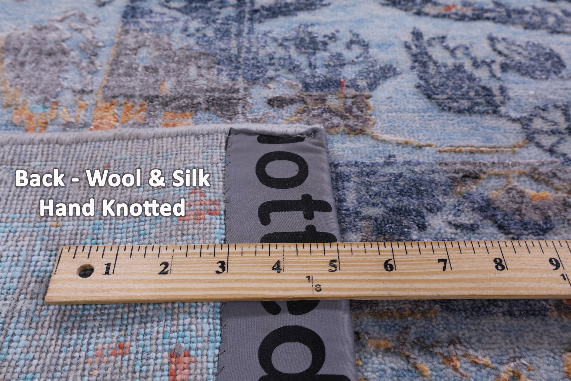 Persian Handmade Wool & Silk Rug - 8' 11" X 12' 0" - Golden Nile