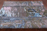 Modern Hand Knotted Wool & Silk Rug - 8' 3" X 9' 11" - Golden Nile
