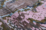 Modern Hand Knotted Wool & Silk Rug - 8' 3" X 9' 11" - Golden Nile