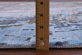 Modern Hand Knotted Wool & Silk Rug - 8' 3" X 9' 11" - Golden Nile