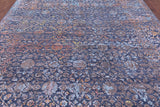 Persian Handmade Wool & Silk Rug - 9' 1" X 12' 3" - Golden Nile