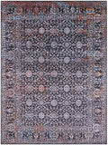 Persian Handmade Wool & Silk Rug - 9' 0" X 12' 1" - Golden Nile