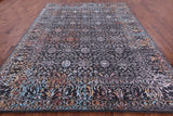 Persian Handmade Wool & Silk Rug - 9' 0" X 12' 1" - Golden Nile
