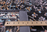 Persian Handmade Wool & Silk Rug - 9' 0" X 12' 1" - Golden Nile