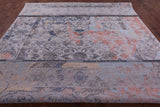 Modern Handmade Wool & Silk Rug - 10' 0" X 14' 1" - Golden Nile