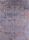 Modern Handmade Wool & Silk Rug - 10' 0" X 14' 1" - Golden Nile