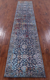 Persian Hand Knotted Wool & Silk Runner Rug - 2' 7" X 12' 5" - Golden Nile