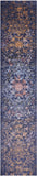 Persian Hand Knotted Wool & Silk Runner Rug - 2' 6" X 12' 0" - Golden Nile