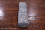 Persian Hand Knotted Wool & Silk Runner Rug - 2' 6" X 12' 4" - Golden Nile