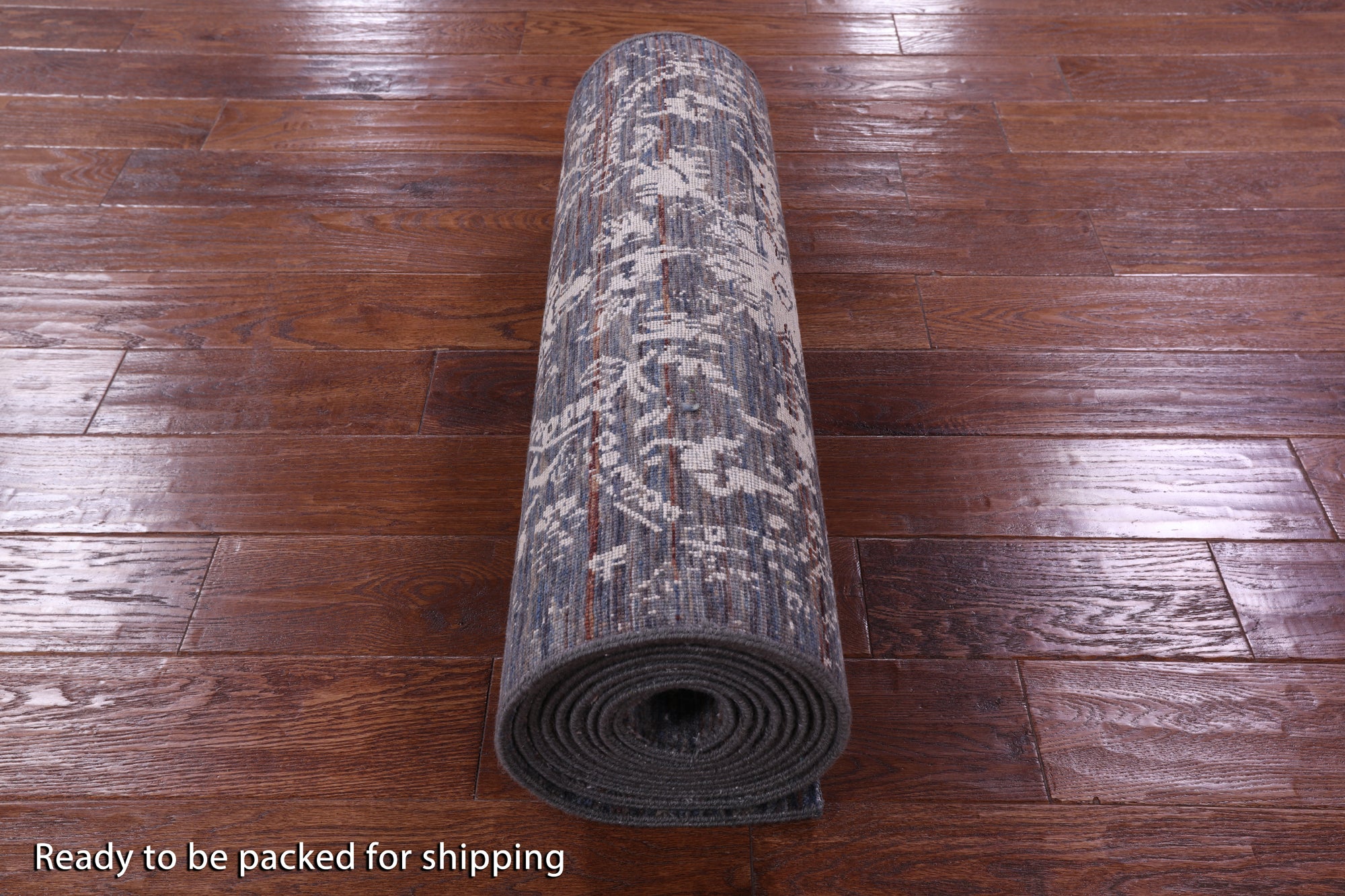 Persian Handmade Wool & Silk Runner Rug - 2' 6" X 14' 0" - Golden Nile