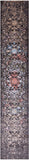 Contemporary Handmade Wool & Silk Runner Rug - 2' 6" X 14' 4" - Golden Nile