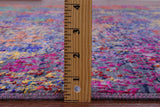 Contemporary Hand Knotted Wool & Silk Rug - 7' 1" X 10' 2" - Golden Nile