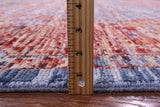 Geometric Persian Mamluk Hand Knotted Wool Rug - 10' 0" X 13' 11" - Golden Nile