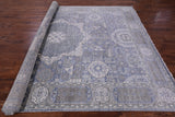 Geometric Persian Mamluk Hand Knotted Wool Rug - 8' 10" X 11' 8" - Golden Nile