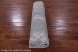 Geometric Persian Mamluk Hand Knotted Wool Rug - 8' 10" X 11' 8" - Golden Nile