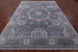 Geometric Persian Mamluk Hand Knotted Wool Rug - 8' 10" X 11' 8" - Golden Nile