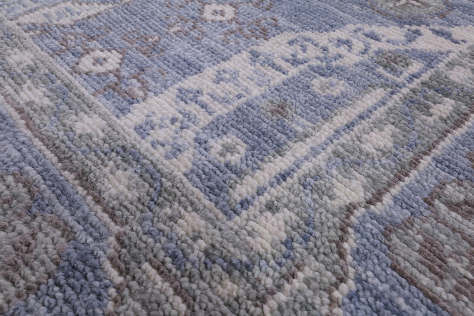 Geometric Persian Mamluk Hand Knotted Wool Rug - 8' 10" X 11' 8" - Golden Nile