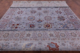 Grey Persian Handmade Wool Rug - 10' 0" X 14' 0" - Golden Nile