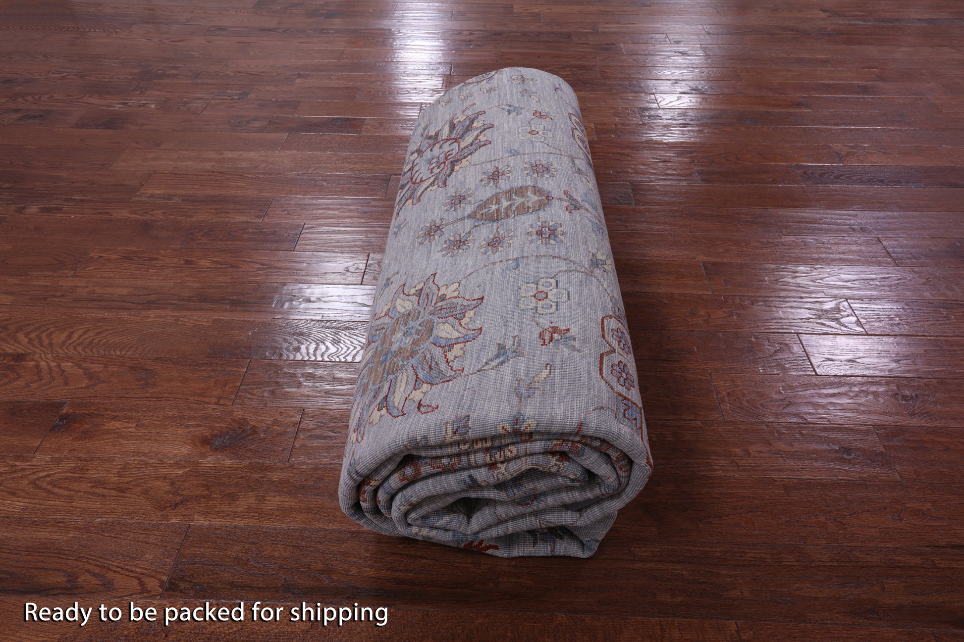 Grey Persian Handmade Wool Rug - 10' 0" X 14' 0" - Golden Nile