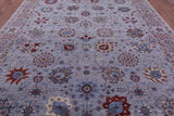 Grey Persian Handmade Wool Rug - 10' 0" X 14' 0" - Golden Nile