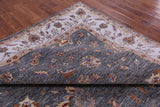 Grey Persian Hand Knotted Wool Rug - 9' 0" X 11' 11" - Golden Nile