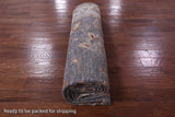 Grey Persian Hand Knotted Wool Rug - 9' 0" X 11' 11" - Golden Nile
