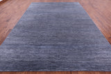 Savannah Grass Hand Knotted Wool & Silk Rug - 9' 0" X 12' 3" - Golden Nile