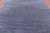 Savannah Grass Hand Knotted Wool & Silk Rug - 9' 0" X 12' 3" - Golden Nile