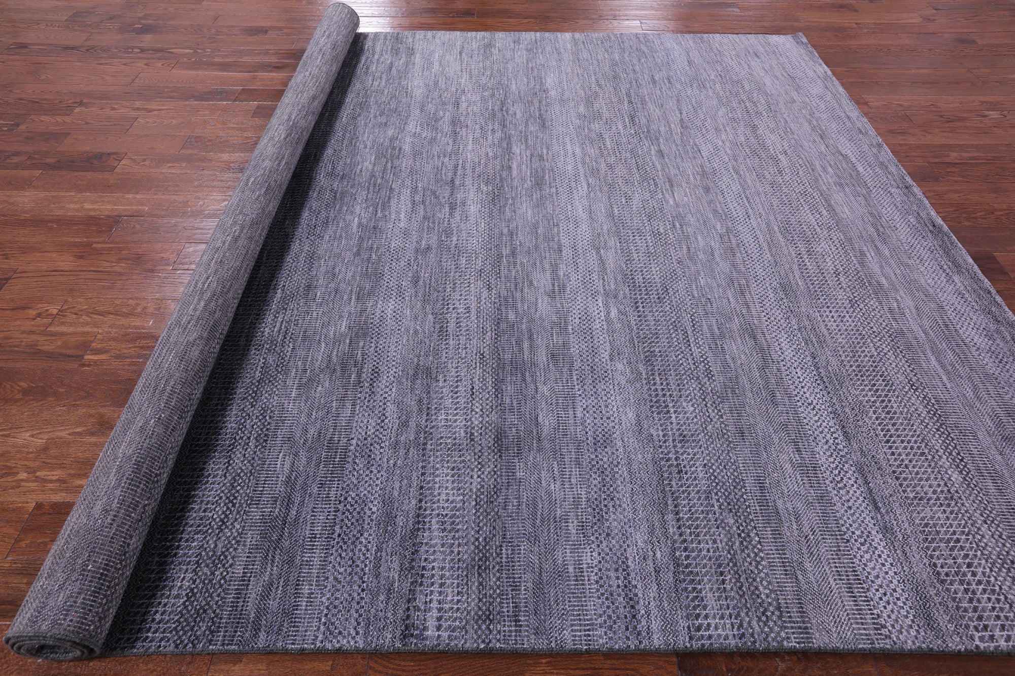 Savannah Grass Hand Knotted Wool & Silk Rug - 9' 2" X 11' 9" - Golden Nile