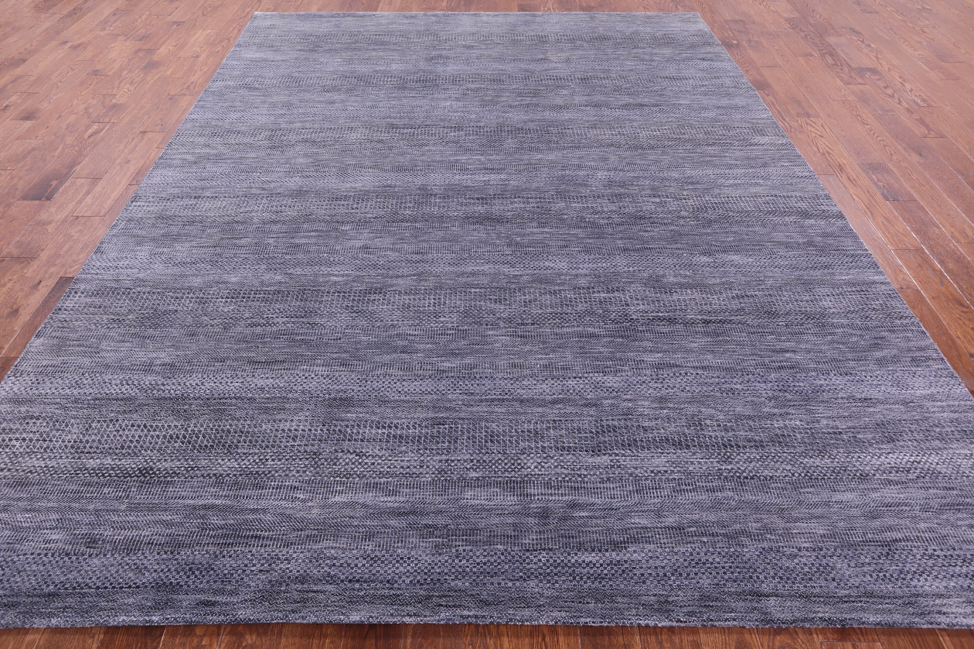 Savannah Grass Hand Knotted Wool & Silk Rug - 9' 2" X 11' 9" - Golden Nile